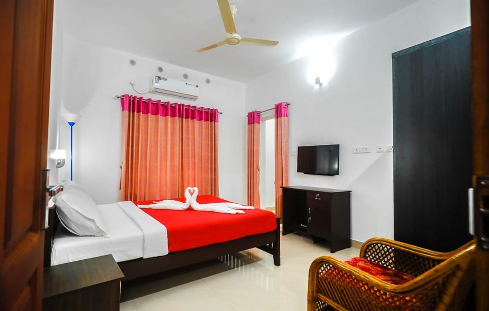 Photo of the whole room, Bedroom