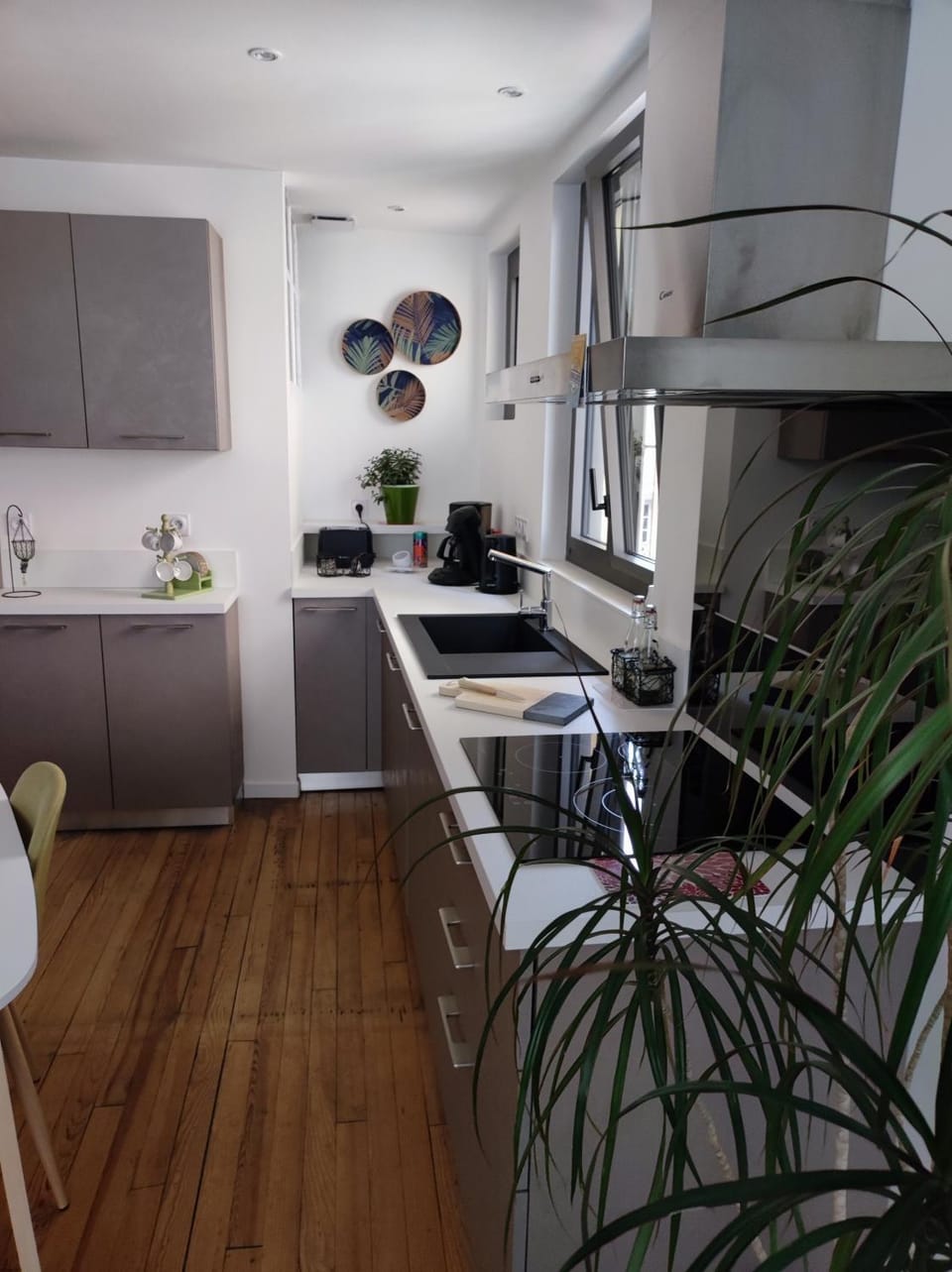 Kitchen or kitchenette, minibar, stove