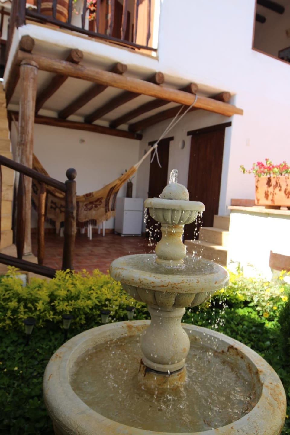 Patio, Garden view