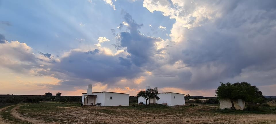Property building, Sunset