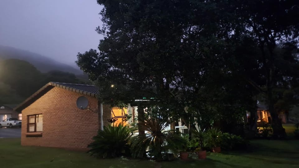 Property building, Night, Natural landscape, Garden, Garden view