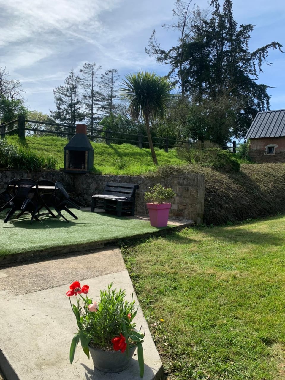 Natural landscape, Garden view