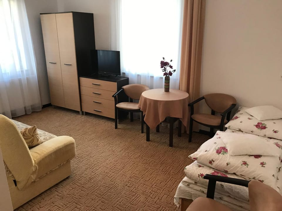 Communal lounge/ TV room, TV and multimedia, Living room, Photo of the whole room, Seating area, Dining area