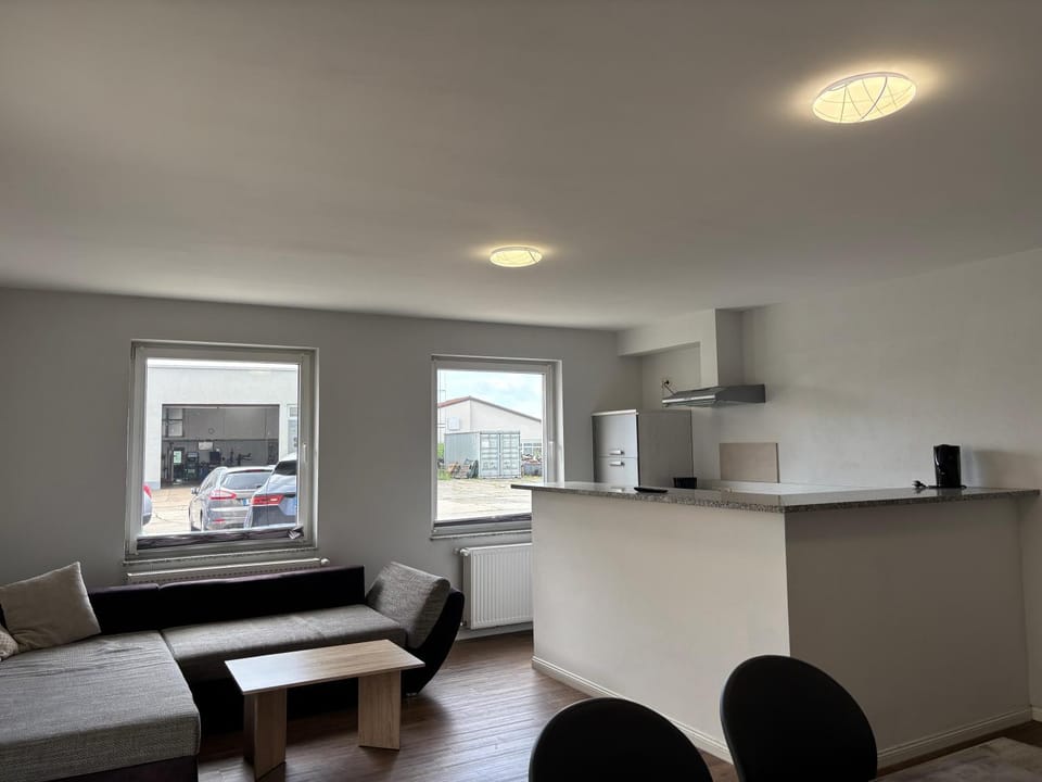 Kitchen or kitchenette, Living room, Dining area, Communal kitchen, kitchen