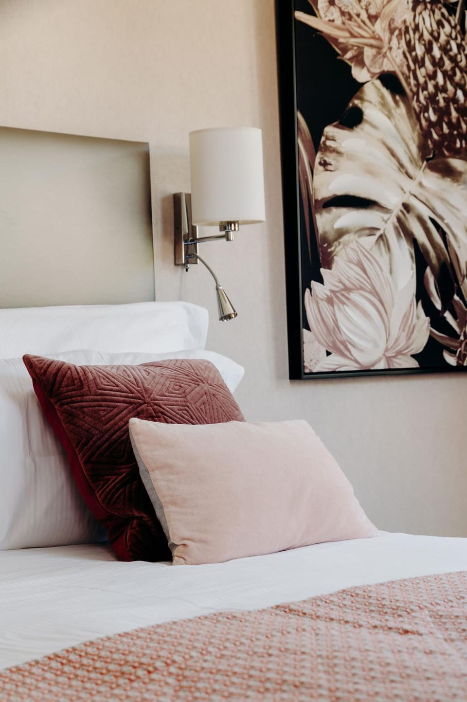 Bed, Decorative detail, Bedroom