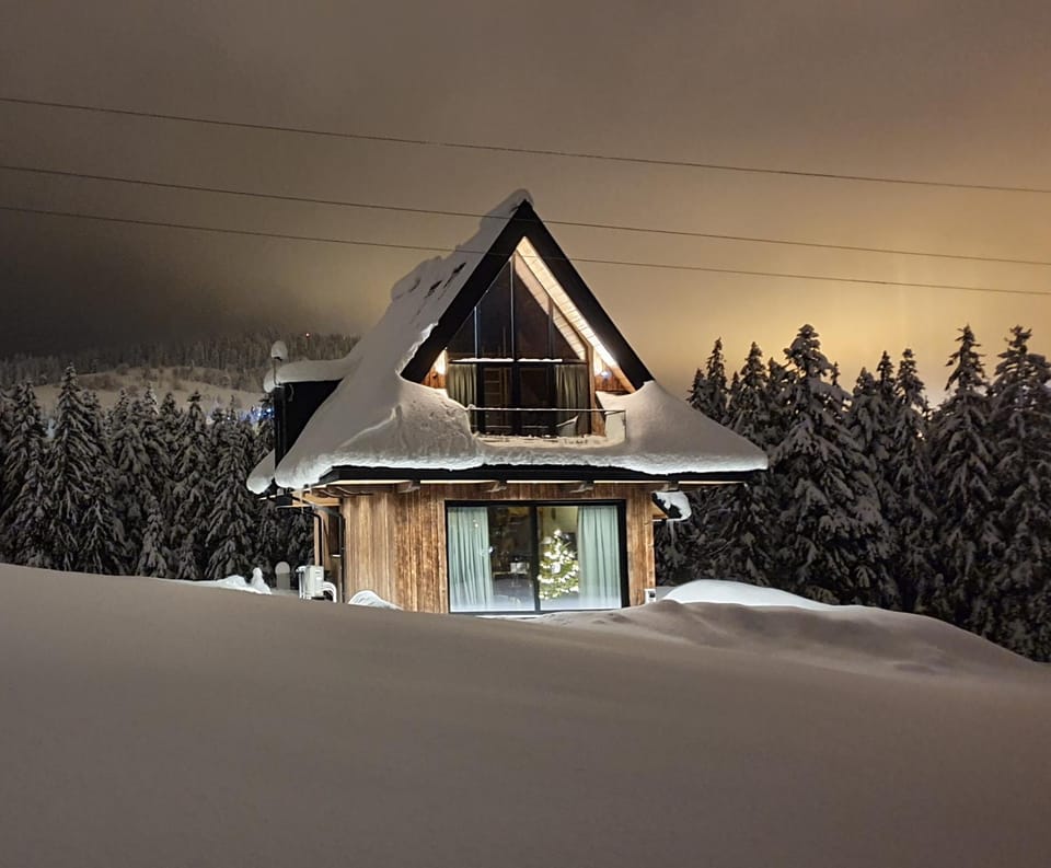 Property building, Winter, Garden, Skiing, Garden view, Mountain view, Family