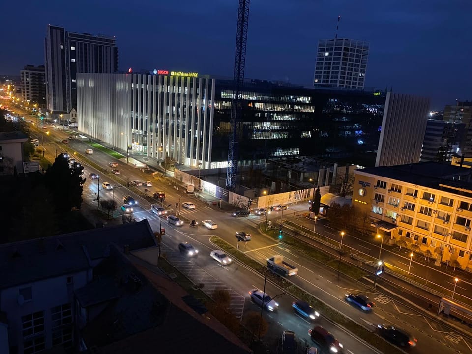 Nearby landmark, Neighbourhood, Bird's eye view, City view, Street view