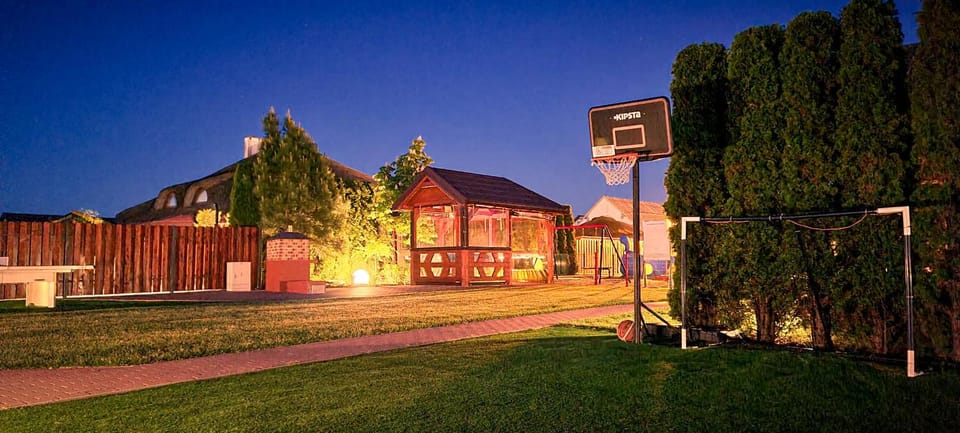 Night, Garden, Garden view