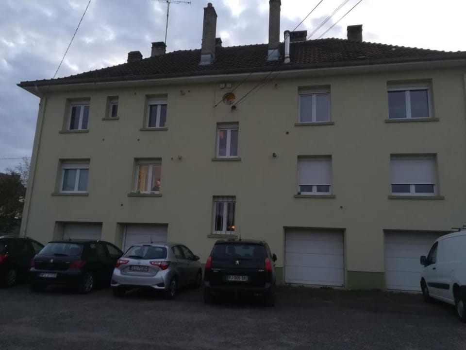 Property building, Day, Parking