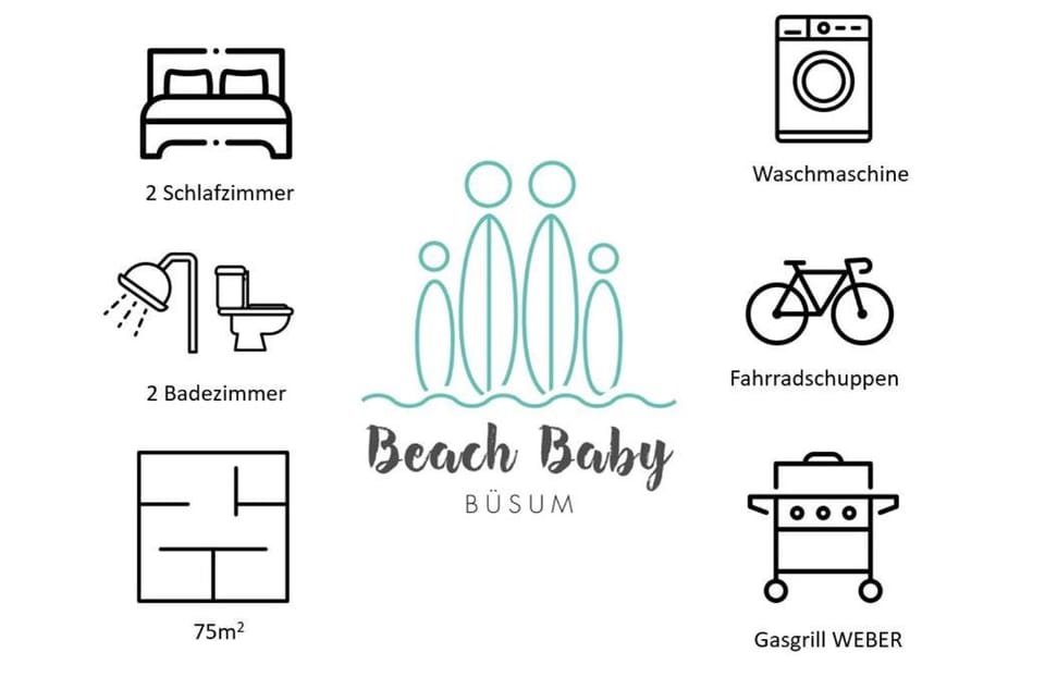 Ferienwohnung Beach Baby 1 Apartment in Büsum