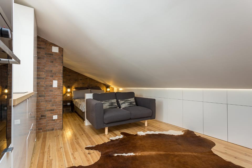 Living room, Bedroom