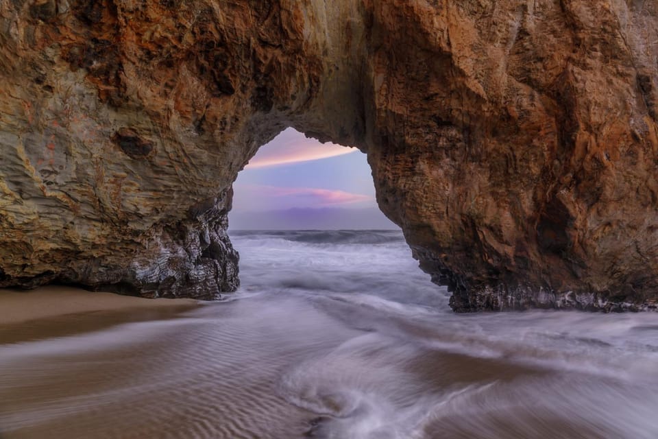 Natural landscape, Beach, Hiking