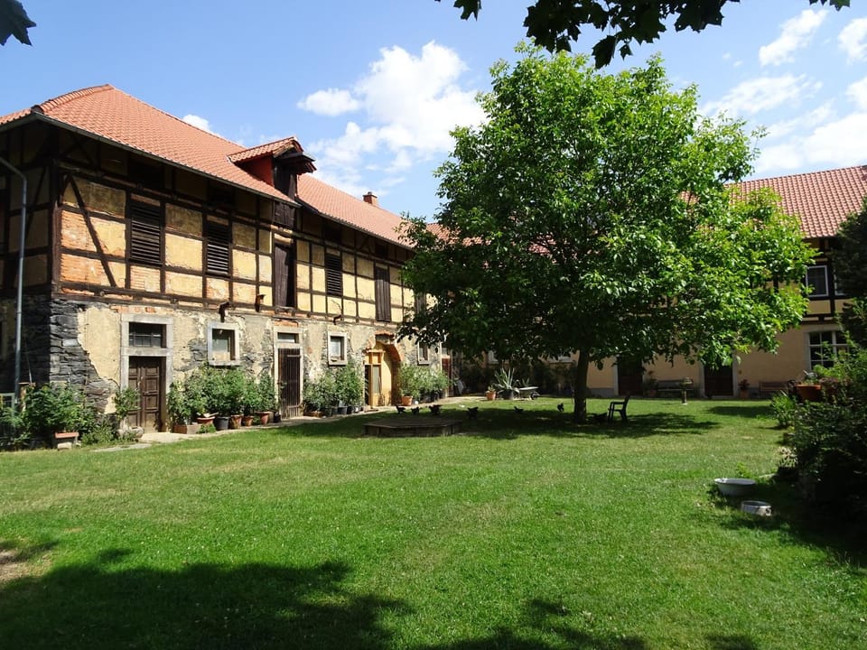 Property building, Garden