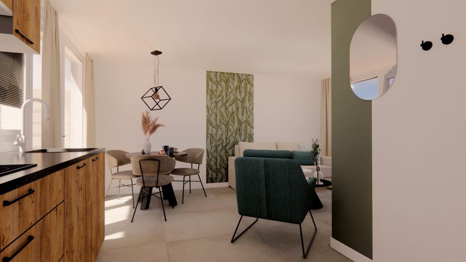 Dining area, kitchen