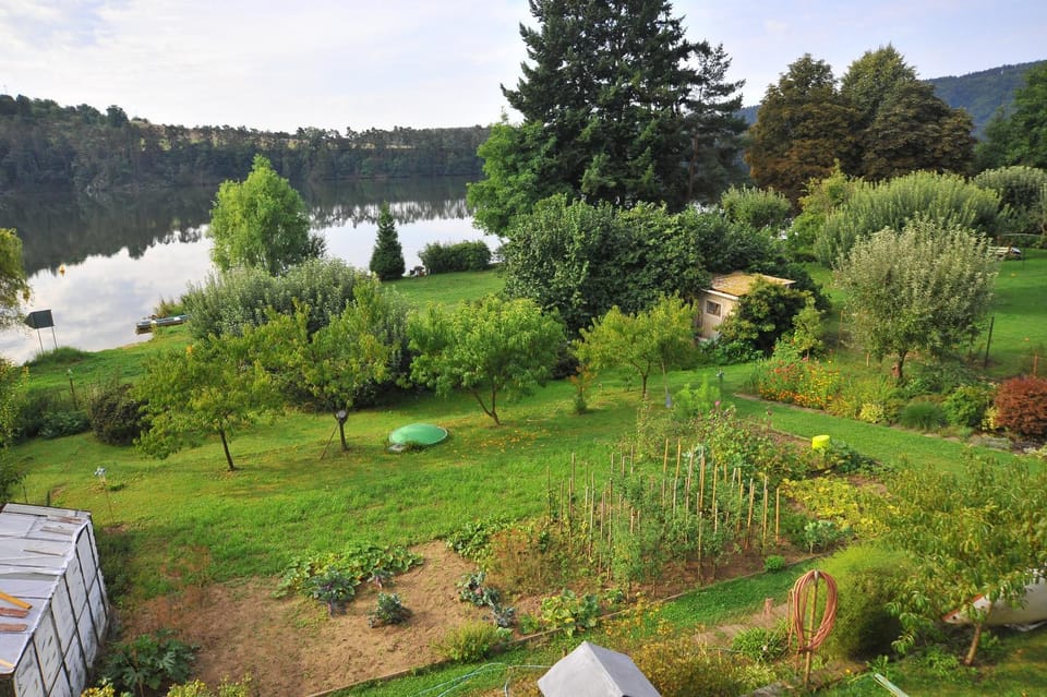 Garden view, River view