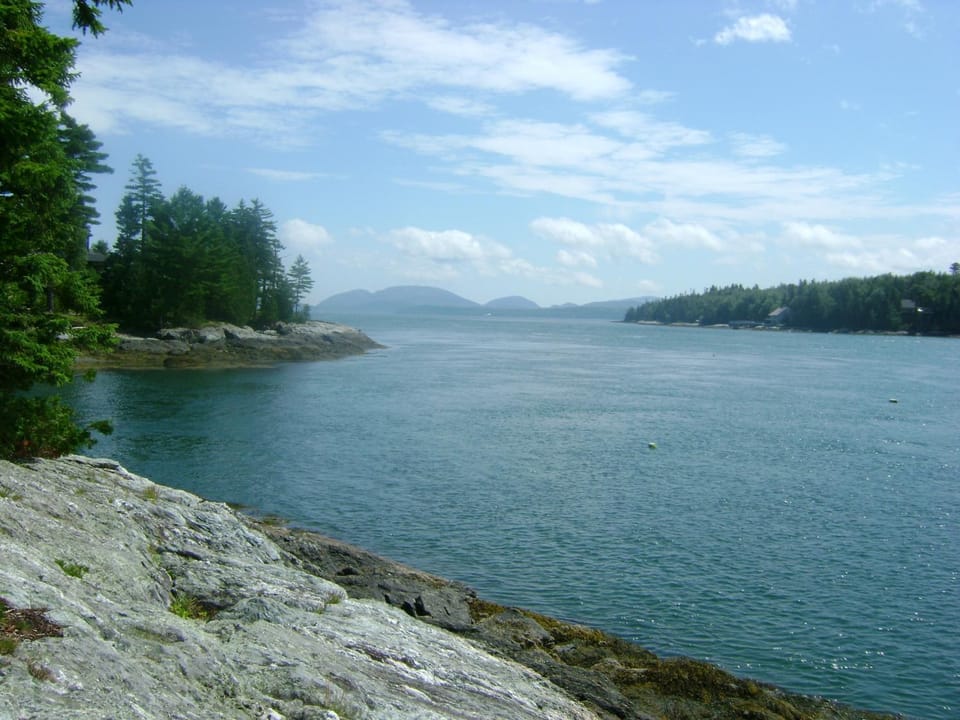 Natural landscape, Sea view