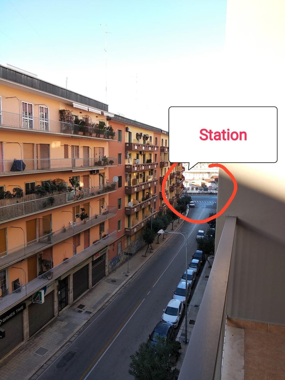 Property building, Street view