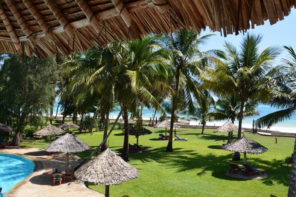 Garden, Sea view