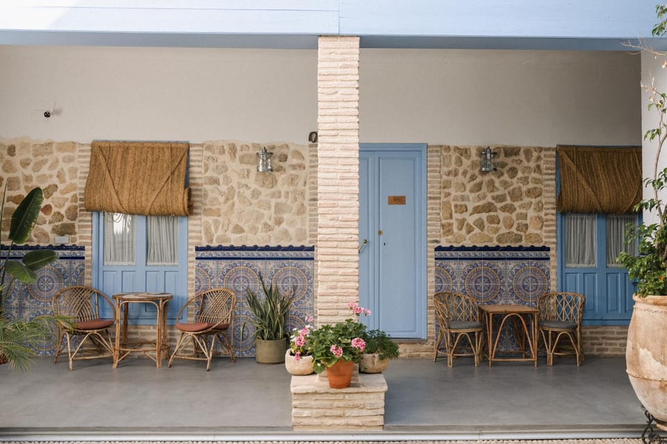 Patio, Inner courtyard view