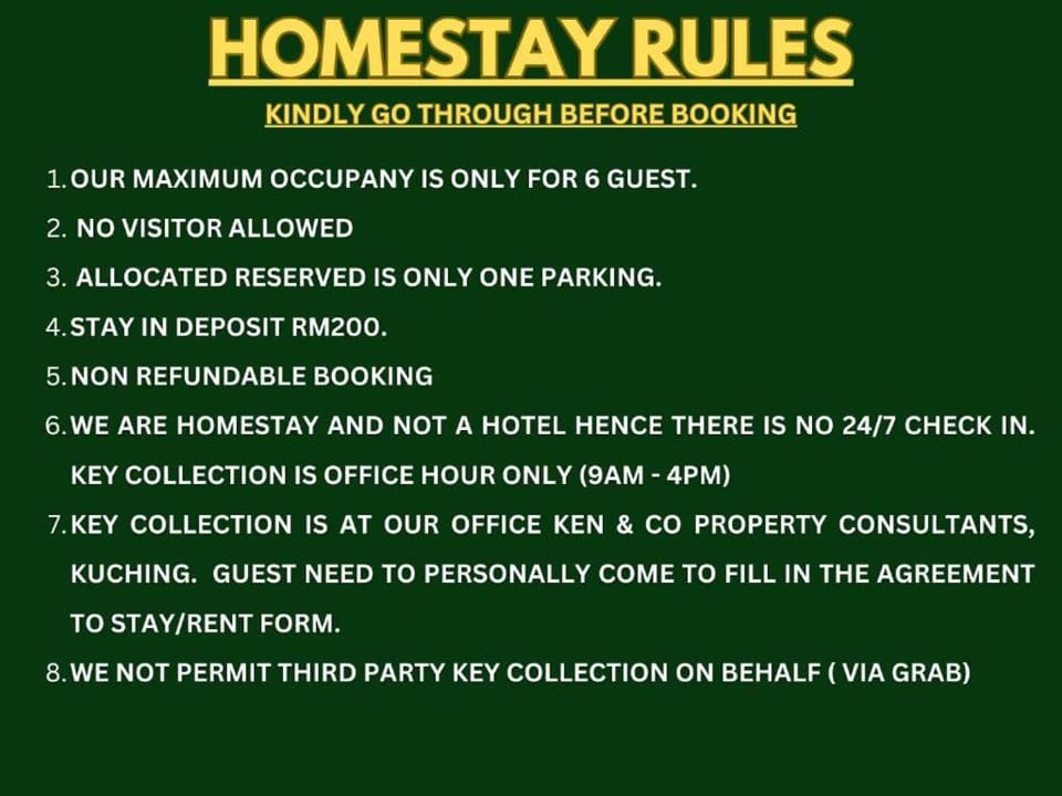 Santubong Suites B Just Like Home Damai Apartment in Kuching