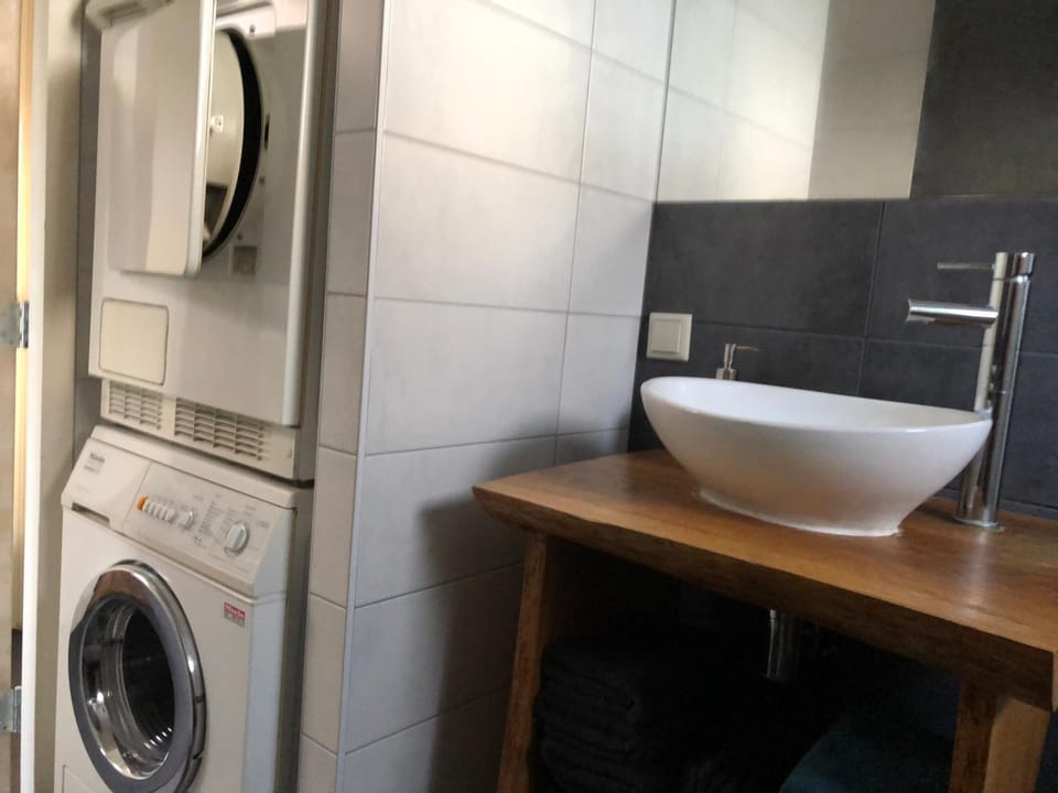 Bathroom, heating, washing machine, dryer
