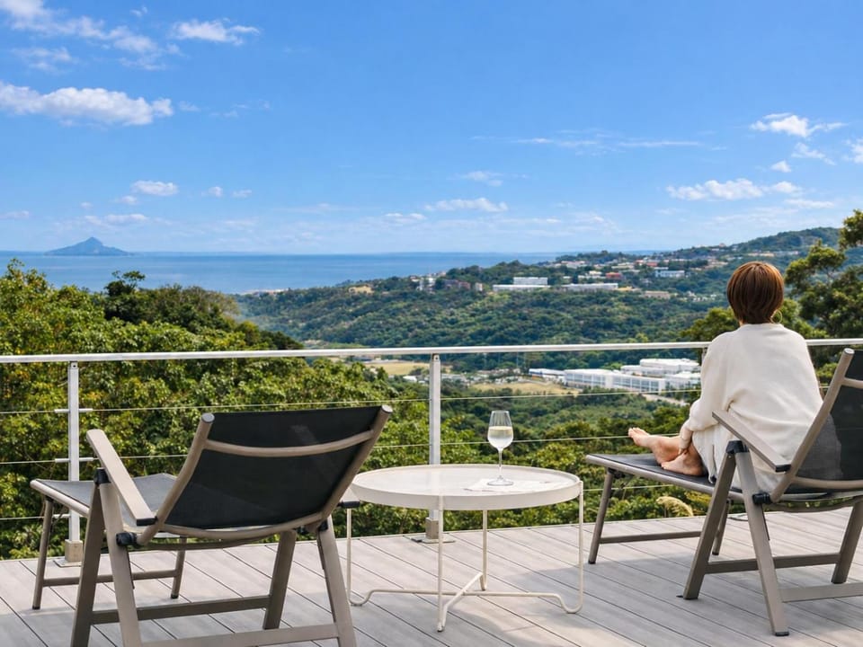 Balcony/Terrace, Seating area, Sea view