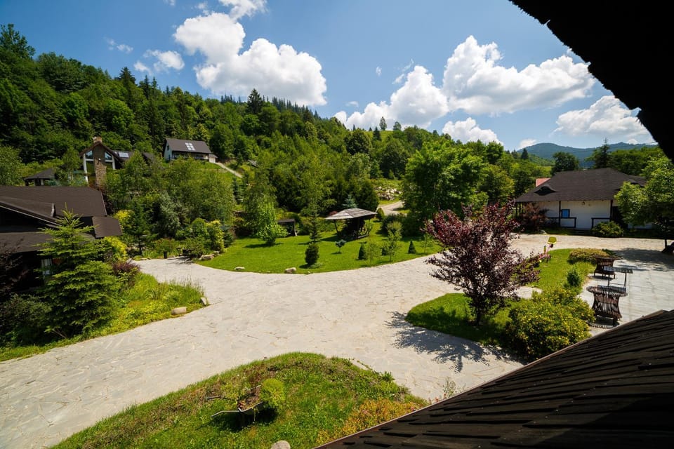 Bird's eye view, Summer, Garden, Garden view, Landmark view, Mountain view, Area and facilities