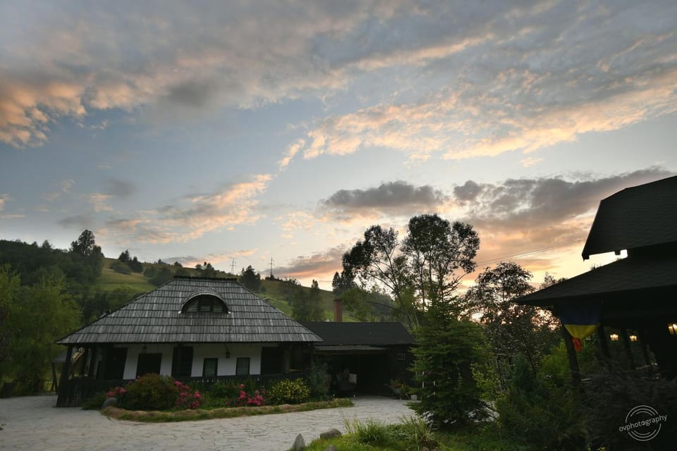 Property building, Sunset