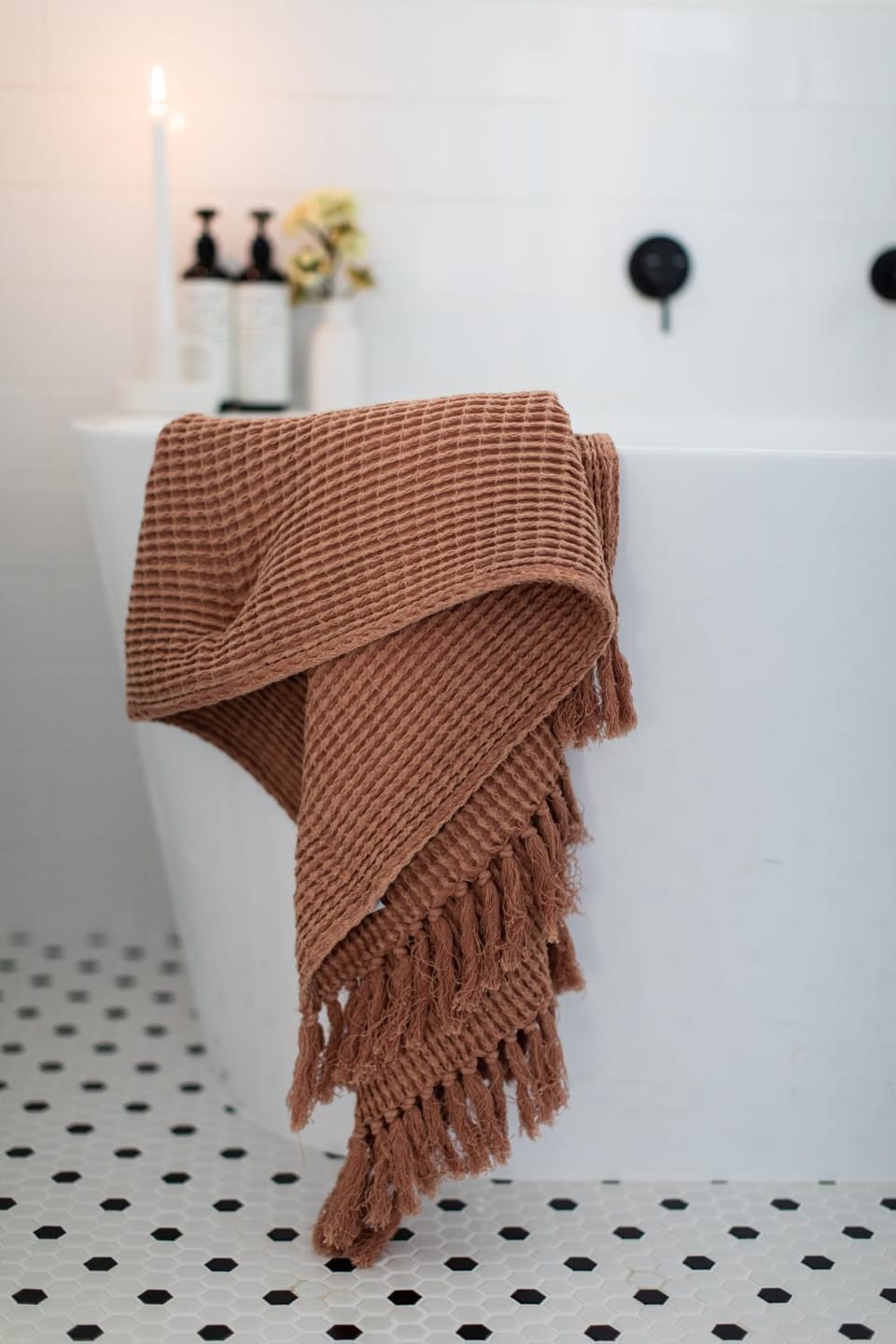 Bathroom, towels