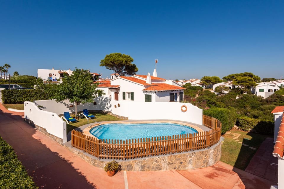 Summer, Garden, Solarium, Pool view, Swimming pool, Sunset