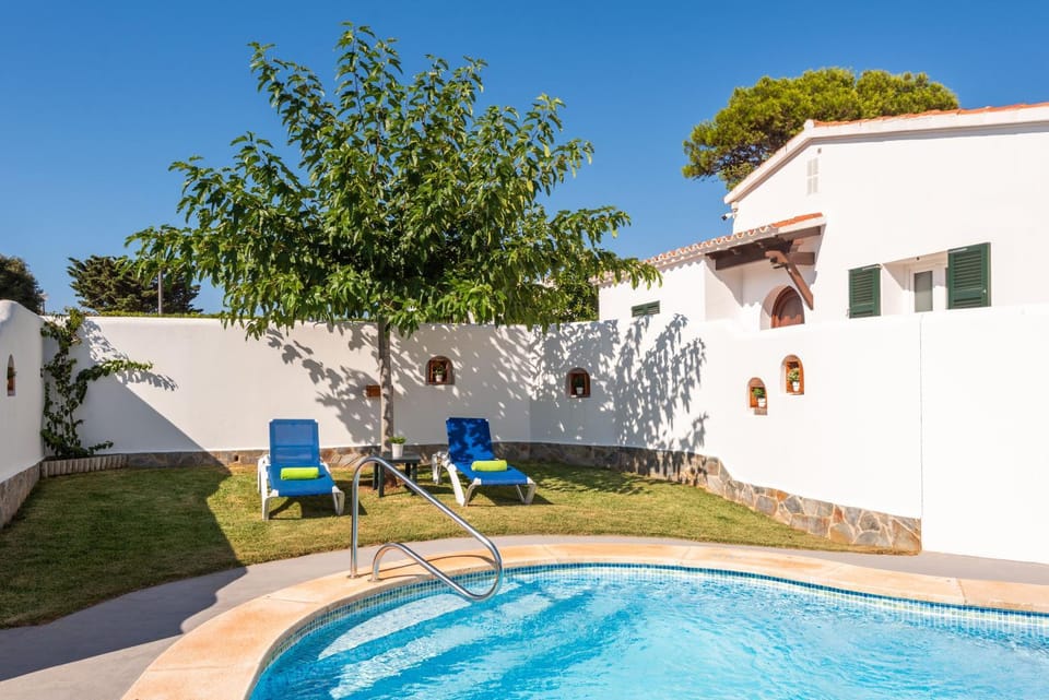 Summer, Garden, Solarium, Pool view, Swimming pool, Sunset