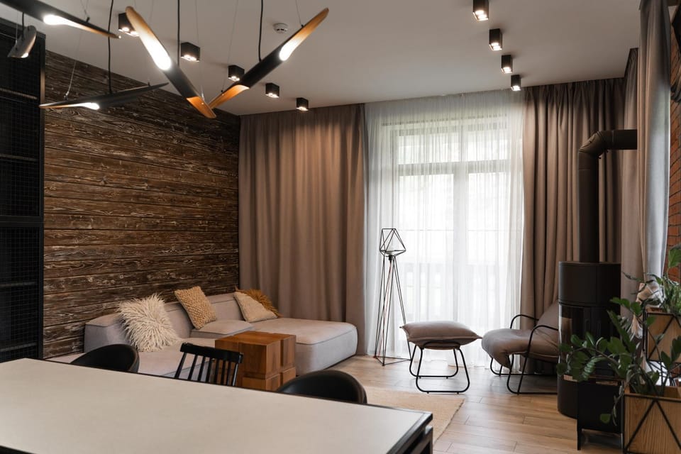 Living room, Photo of the whole room, Seating area