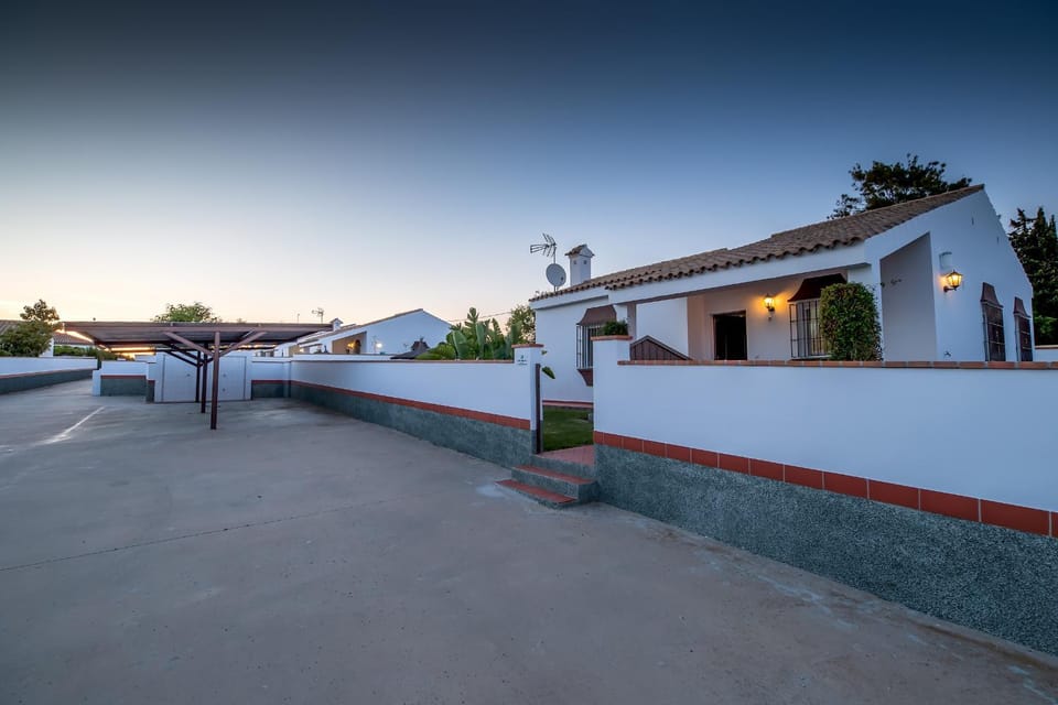 Property building, Sunset