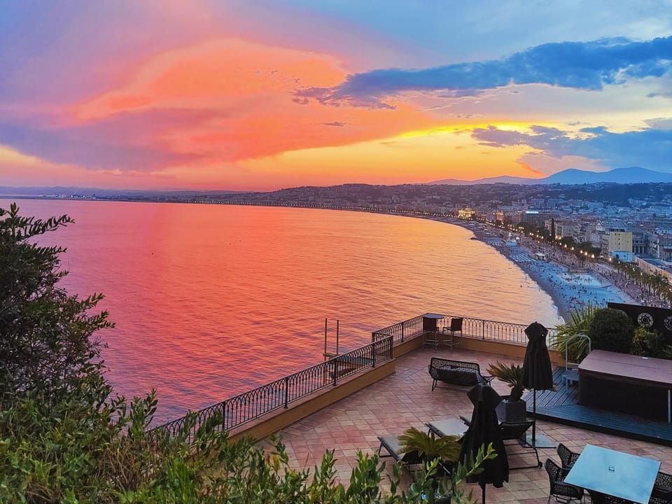 Balcony/Terrace, Sea view, Sunset