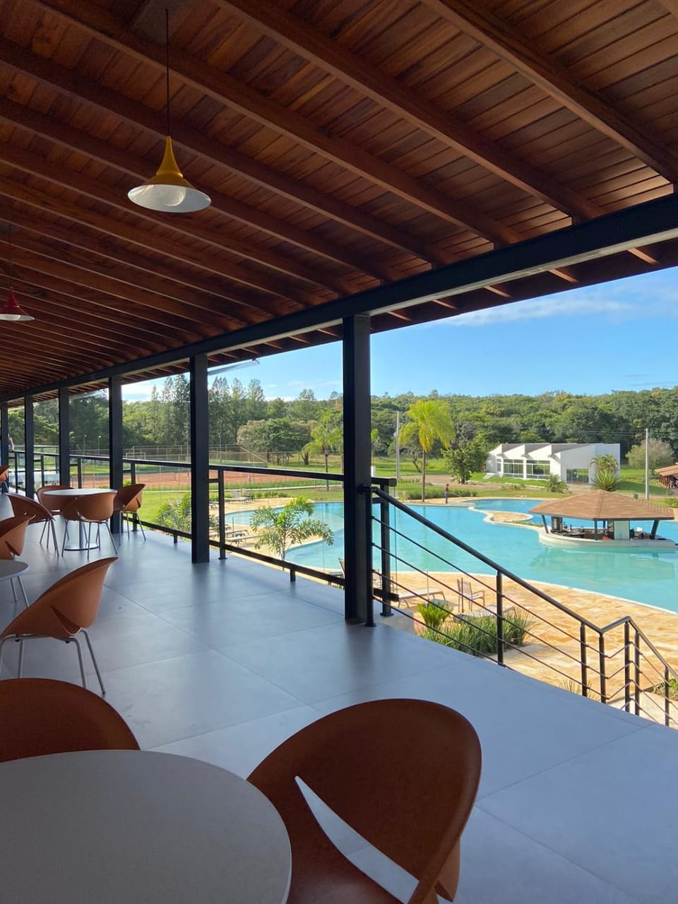 Day, View (from property/room), Balcony/Terrace, Pool view, Swimming pool, sunbed