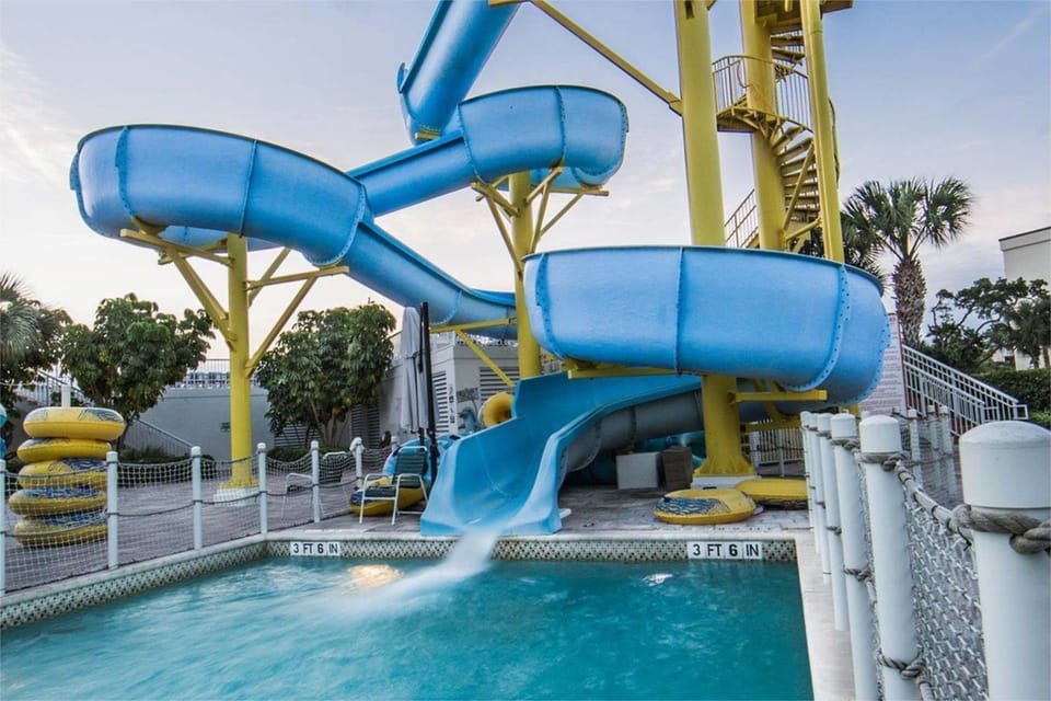 Aqua park, children