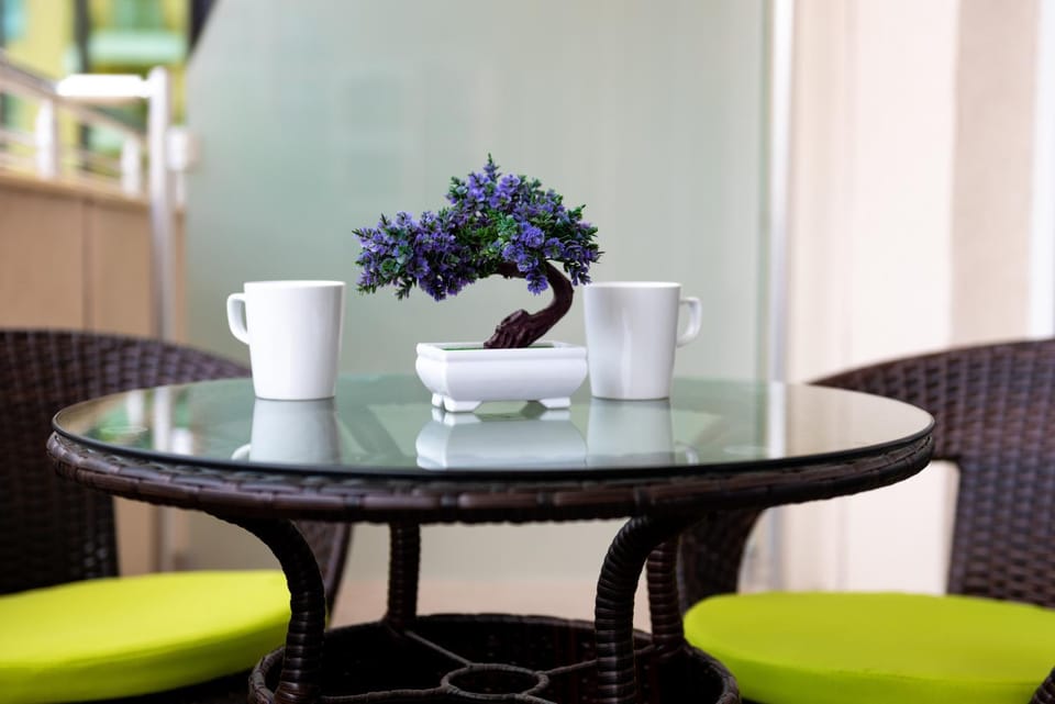 Restaurant/places to eat, Coffee/tea facilities, Balcony/Terrace, Dining area