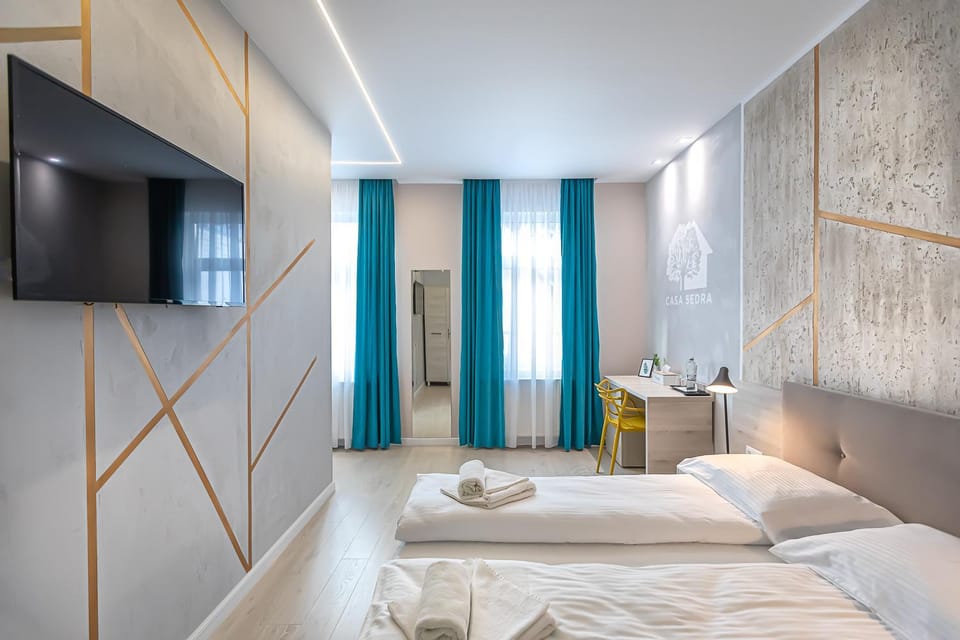 Photo of the whole room, Bedroom