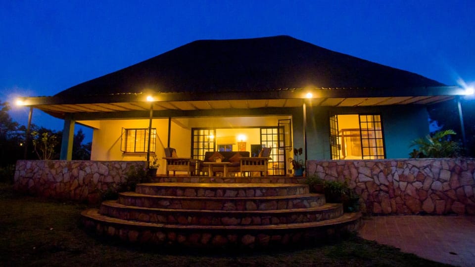 Property building, Patio, Facade/entrance, Seating area, Sunset