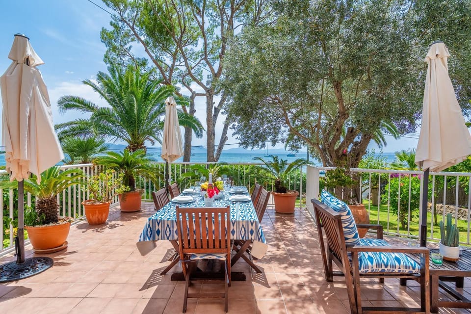 Garden, Sea view
