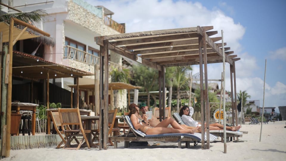 Property building, Beach, Sea view