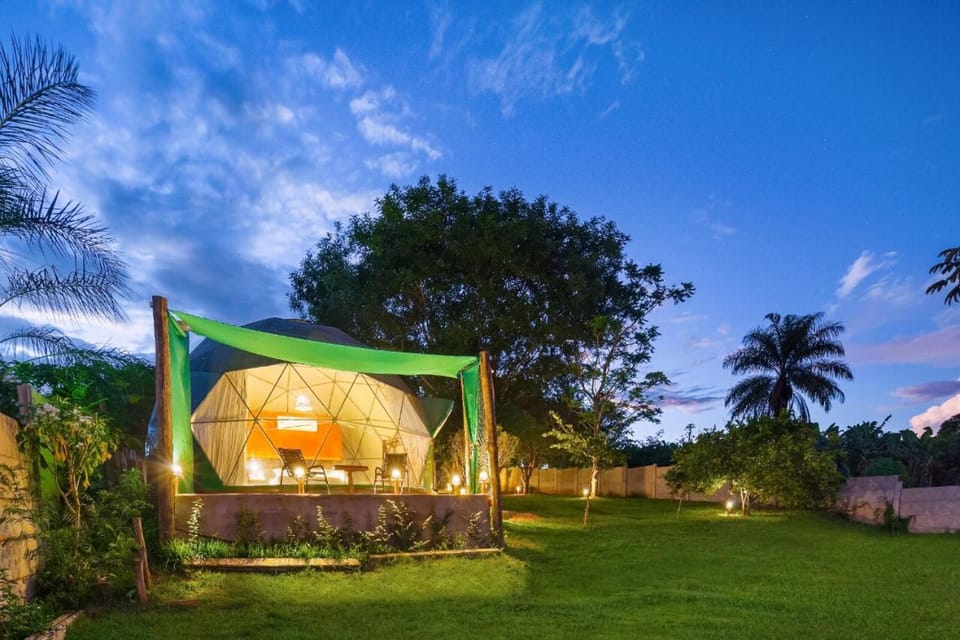 Glamping Serra da Canastra - Casinha de Hortelã - Domo Jaboticaba Luxury tent in State of São Paulo