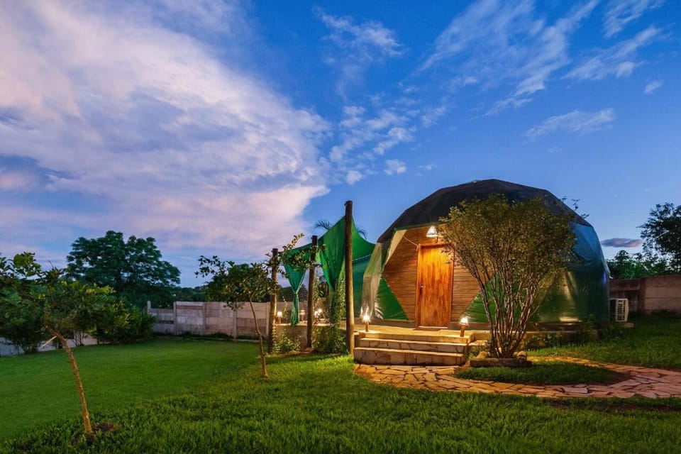 Glamping Serra da Canastra - Casinha de Hortelã - Domo Jaboticaba Luxury tent in State of São Paulo