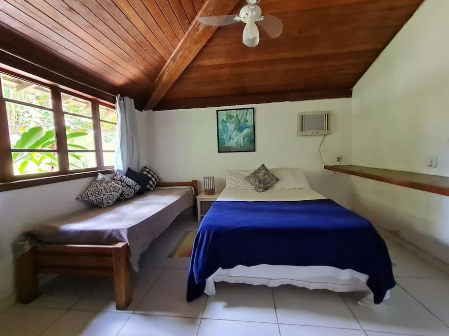 Bed, Bedroom, fireplace, air conditioner