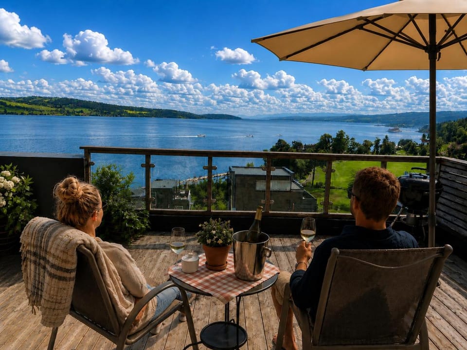 Patio, Balcony/Terrace, Lake view