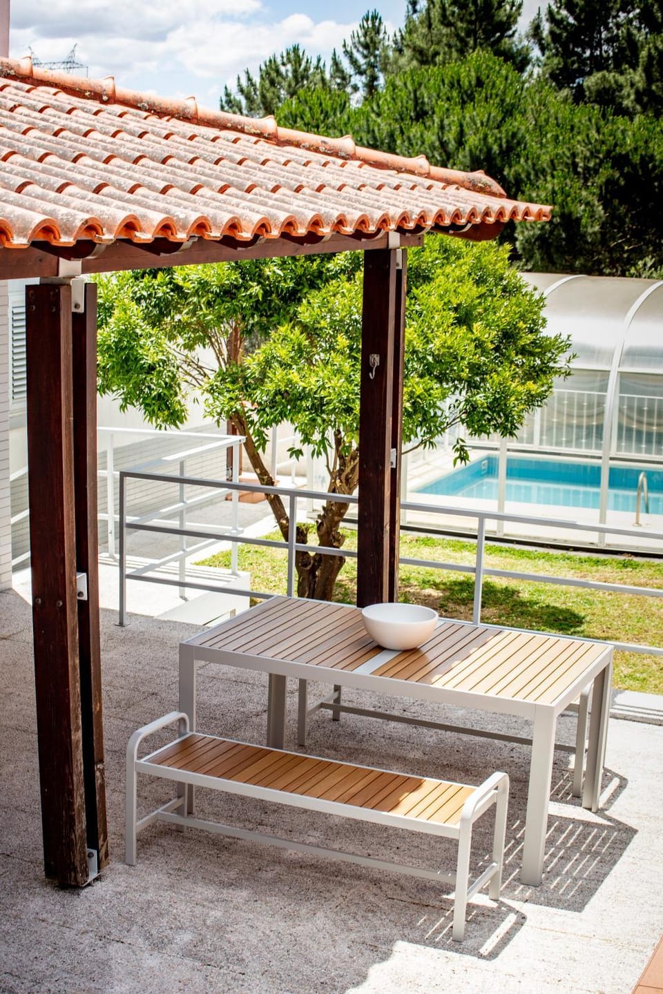 Patio, BBQ facilities