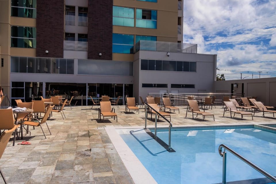 Property building, Pool view, Swimming pool