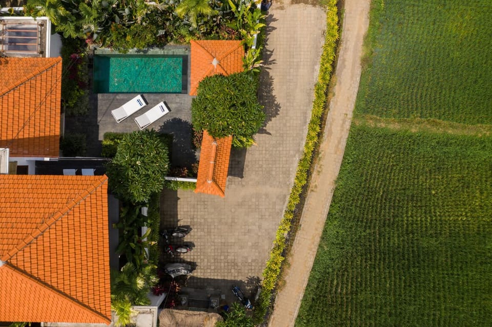 Property building, Bird's eye view, Garden, Garden view, Swimming pool