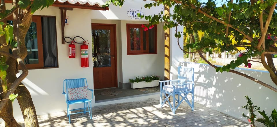 Property building, Patio