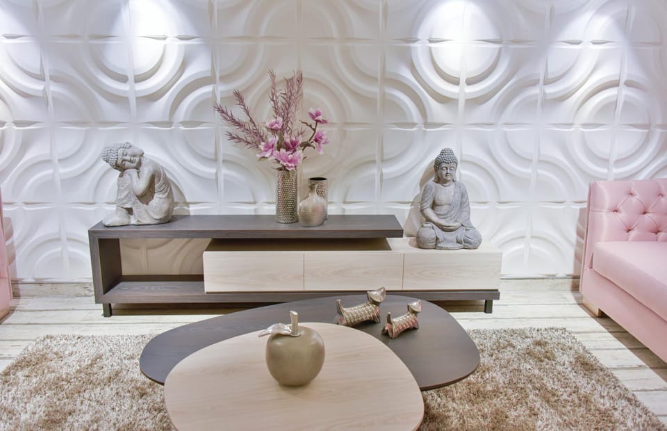 Living room, On site